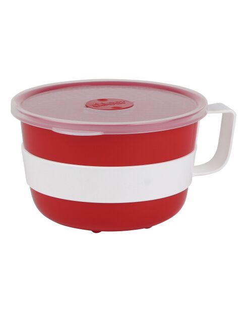 Ciotola rossa per spaghetti microsafe - 1,15 L