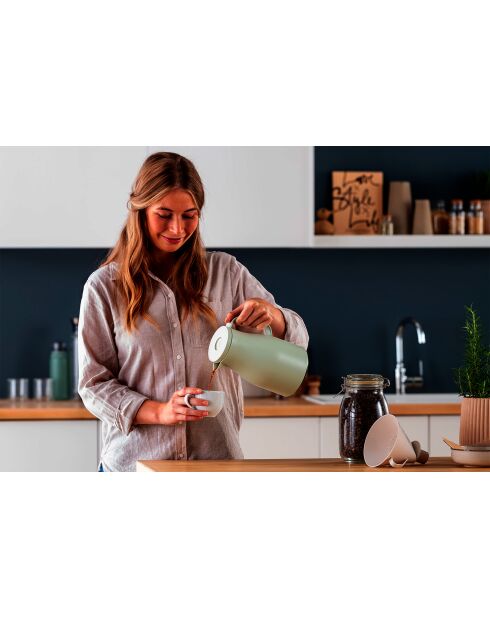 Carafe écologique vert pastel - 1L
