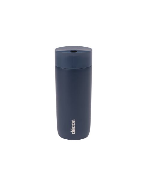 Mug de voyage isotherme bleu foncé - 0.35L
