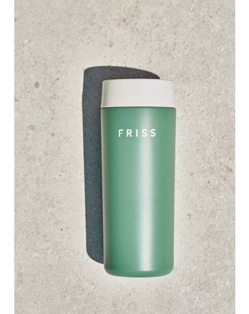 Mug de voyage isotherme vert - 0.35L