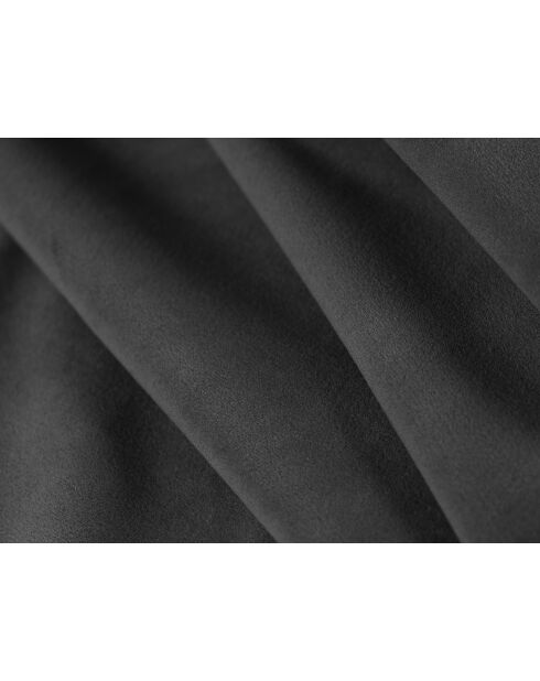 Tête de lit en velours gris foncé - 120x8x200 cm