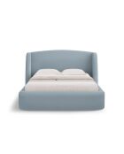 Letto con testiera blu chiaro - 103x216x242 cm