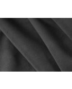 Tête de lit en velours gris foncé - 120x8x200 cm