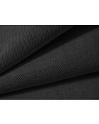 Lit coffre avec tête de lit anthracite - 95x226x166 cm