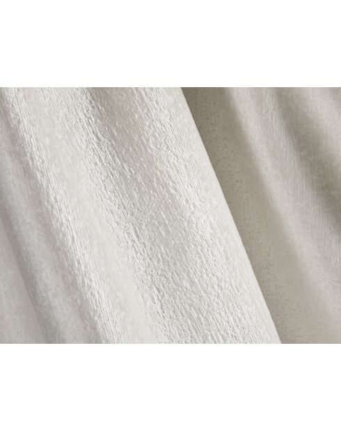 Lit coffre avec tête de lit beige clair - 95x226x166 cm