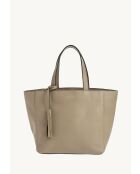 Parisien pm Mastic leren draagtas - 25x26x14 cm