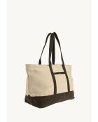 Marbella natürliche Schultertasche - 35x45x22cm