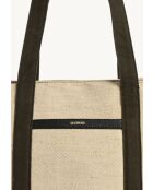 Marbella natürliche Schultertasche - 35x45x22cm