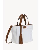 Babydraagtas nylon ecru - 18x22x9 cm