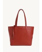 Cabas en cuir Montmartre mm 3 clous opera - 28x31x13 cm