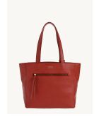Cabas en cuir Montmartre mm 3 clous opera - 28x31x13 cm