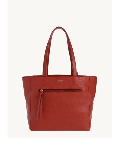Cabas en cuir Montmartre mm 3 clous opera - 28x31x13 cm