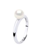 ICONISCHE natuurlijke witzilveren ring