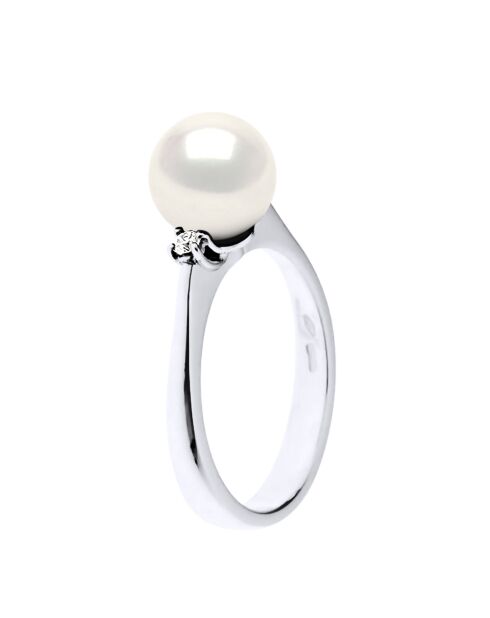 Anello in oro bianco naturale GIOIELLI