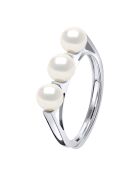 ICONISCHE natuurlijke witzilveren ring