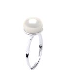 ICONISCHE natuurlijke witzilveren ring