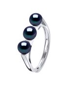 ICONISCHE zwarte zilveren ring van Tahiti