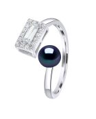 Anillo ICÓNICO de plata negra de Tahití
