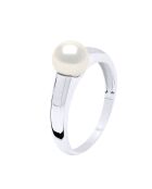 ICONISCHE natuurlijke witzilveren ring