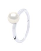 ICONISCHE natuurlijke witzilveren ring