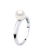 Witgouden ring, natuurlijke witte SIERADEN