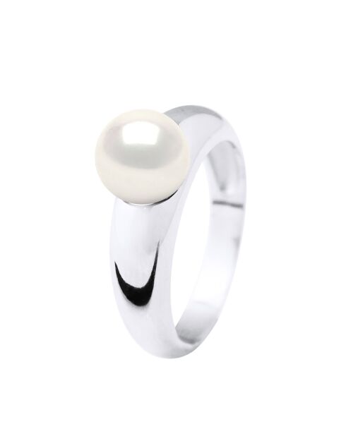 ICONISCHE natuurlijke witzilveren ring