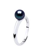 ICONISCHE zwarte zilveren ring van Tahiti
