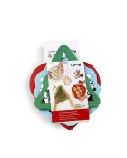Set di 3 formine per biscotti puzzle in colori assortiti