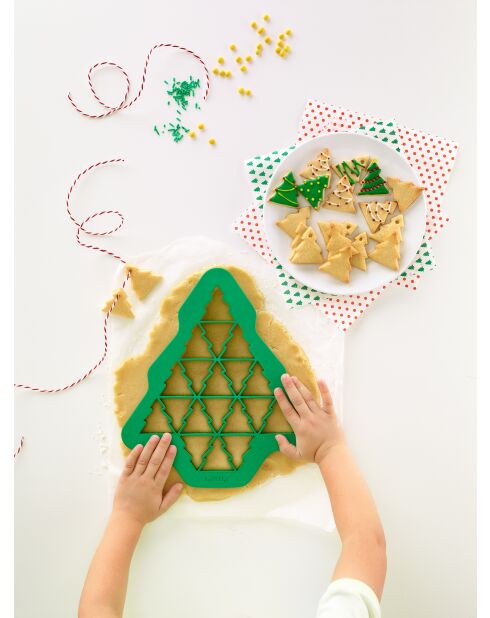 Set di 3 formine per biscotti puzzle in colori assortiti
