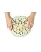Set di 3 formine per biscotti puzzle in colori assortiti