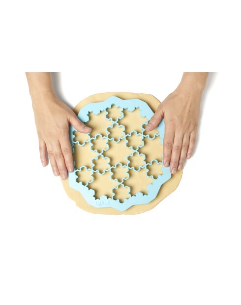 Set di 3 formine per biscotti puzzle in colori assortiti