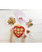 Set di 3 formine per biscotti puzzle in colori assortiti