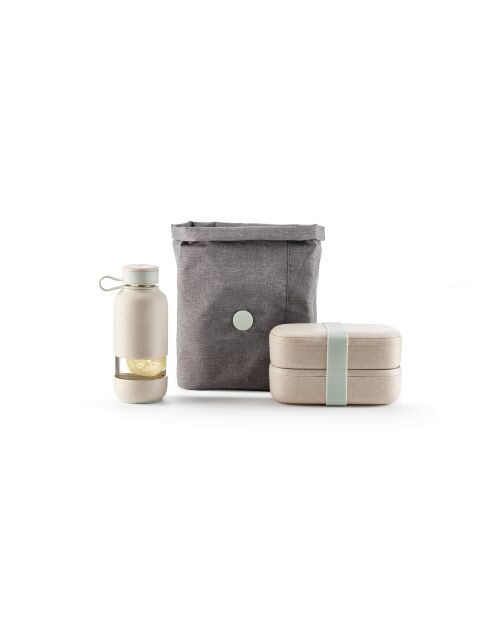 To Go Bio-Beige Flasche - 8x8x19 cm