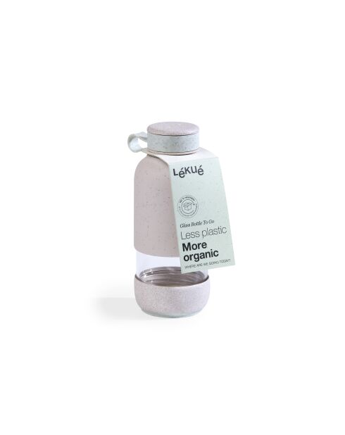 To Go Bio-Beige Flasche - 8x8x19 cm
