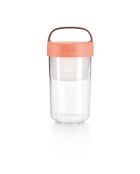 Boîte To Go pour repas corail - 600 ml