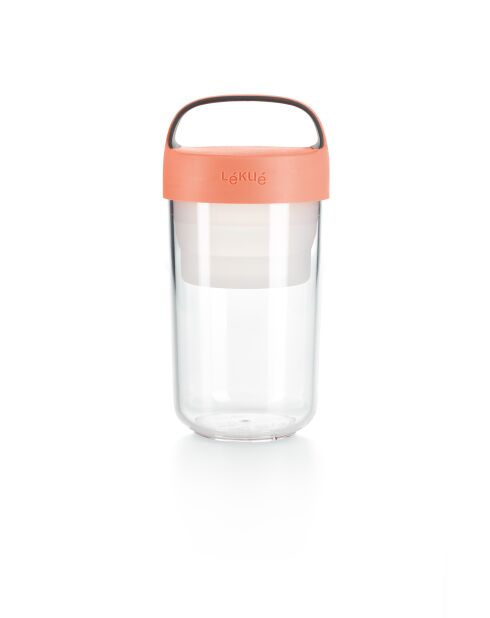 Caja de comida coral To Go - 600 ml
