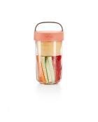 Boîte To Go pour repas corail - 600 ml