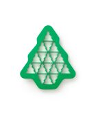 Groene kerstboomkoekjesvorm - 23,5x27x1,5 cm