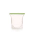 Sac en silicone réutilisable vert - 1.5 L