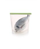 Sac en silicone réutilisable vert - 1.5 L