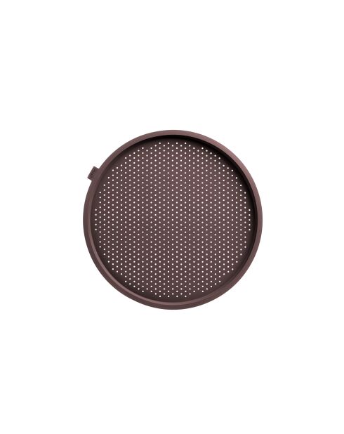 Runde braune Pizzamatte - 36 cm