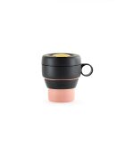 Tazza To Go corallo - 9x11,8x11 cm