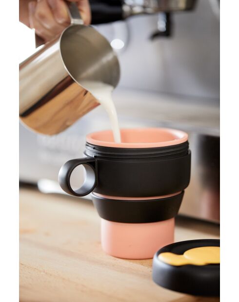 Tazza To Go corallo - 9x11,8x11 cm