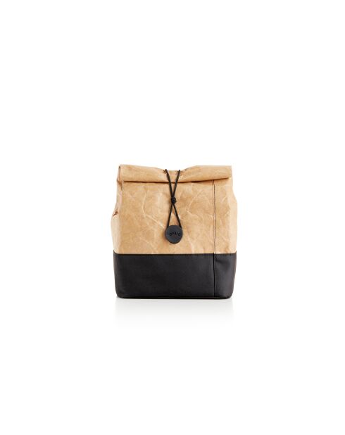 Braune Lunchbox-Tasche - 20x13x25 cm