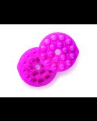Stampo per cake pops in silicone rosa - 25x25x4,3 cm