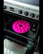 Stampo per cake pops in silicone rosa - 25x25x4,3 cm