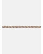 Polis Kettenarmband aus Gold, lila Emaille