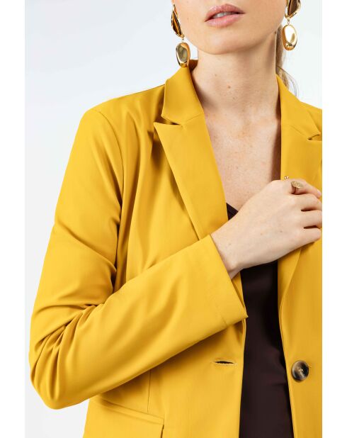 Salima ockerfarbener Blazer