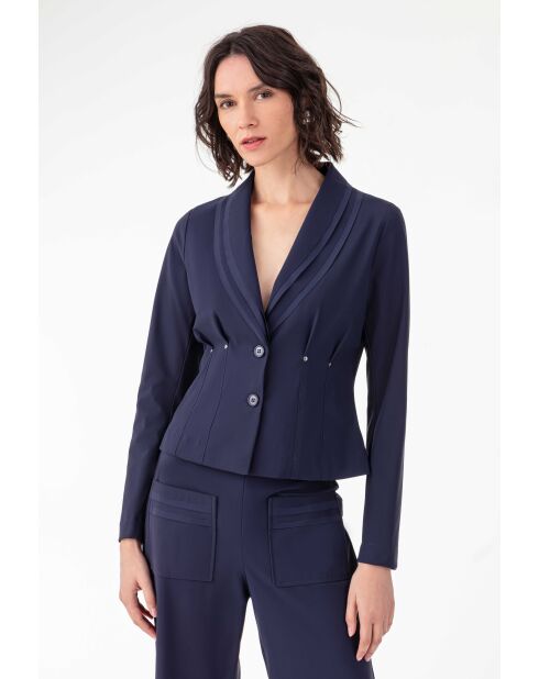 Navyblaue Jacke Ivane