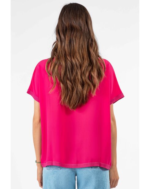 Fuchsia top Taina